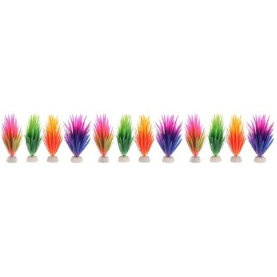 Set of 3 Pflanzen Artificial Aquarium Künstliche Aquariumdekorationen