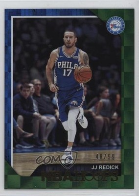 2018-19 Panini NBA Hoops Green 49/99 JJ Redick #176 14md
