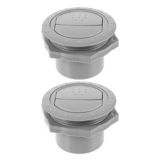 2 Pcs Passive Air Vent Conditioner Cover Adjustable Covers Ceiling