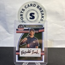 2023 PANINI STARS & STRIPES AUTO AUTOGRAPH ADPS-BB BRAXTON BARBER