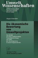 JüRgen Schneider | Die öKonomische Bewertung Von Umweltprojekten | Taschenbuch