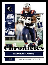 Damien Harris 2021 Panini Chronicles #81 New England Patriots FREE SHIPPING *220