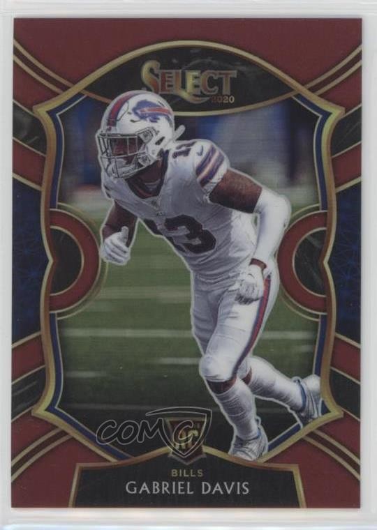 2020 Panini Select Concourse Maroon Prizm /149 Gabriel Davis #82 00jz