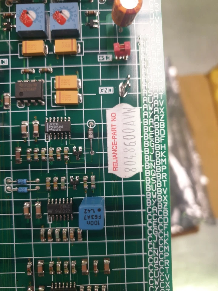 Carte régulateur Reliance Electric GD 804.86.00 848600 - Photo 4/4