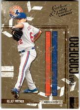 2004 Donruss Leather & Lumber #85 CHAD CORDERO Montreal Expos MLB Baseball
