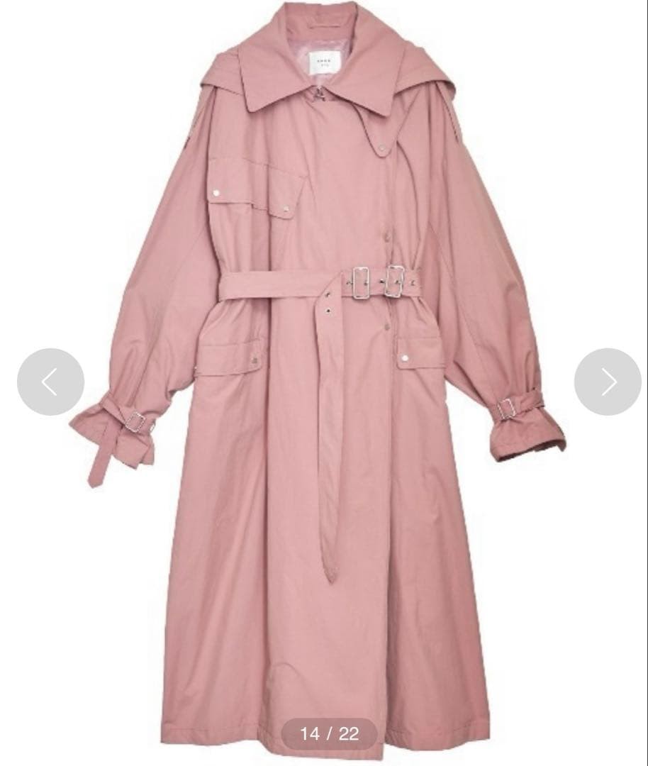 Ameri OVER MOTORCYCLE COAT Pink - image 1