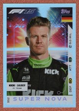2025 Nico HULKENBERG - [TURBO ATTAX] - FORMULA 1 TOPPS SUPER NOVA FOIL CARD #352
