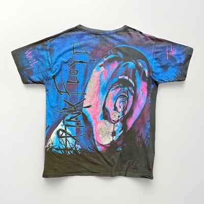 Vintage 1994 Pink Floyd The Wall AOP Print Scream T Shirt Single