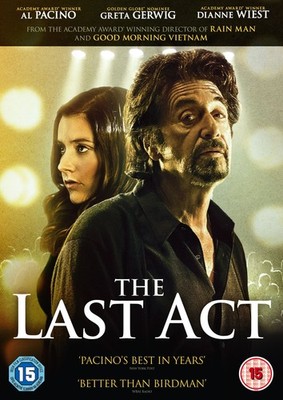 The Last Act (DVD) Al Pacino Greta Gerwig Kyra Sedgwick Dianne Wiest (UK IMPORT)