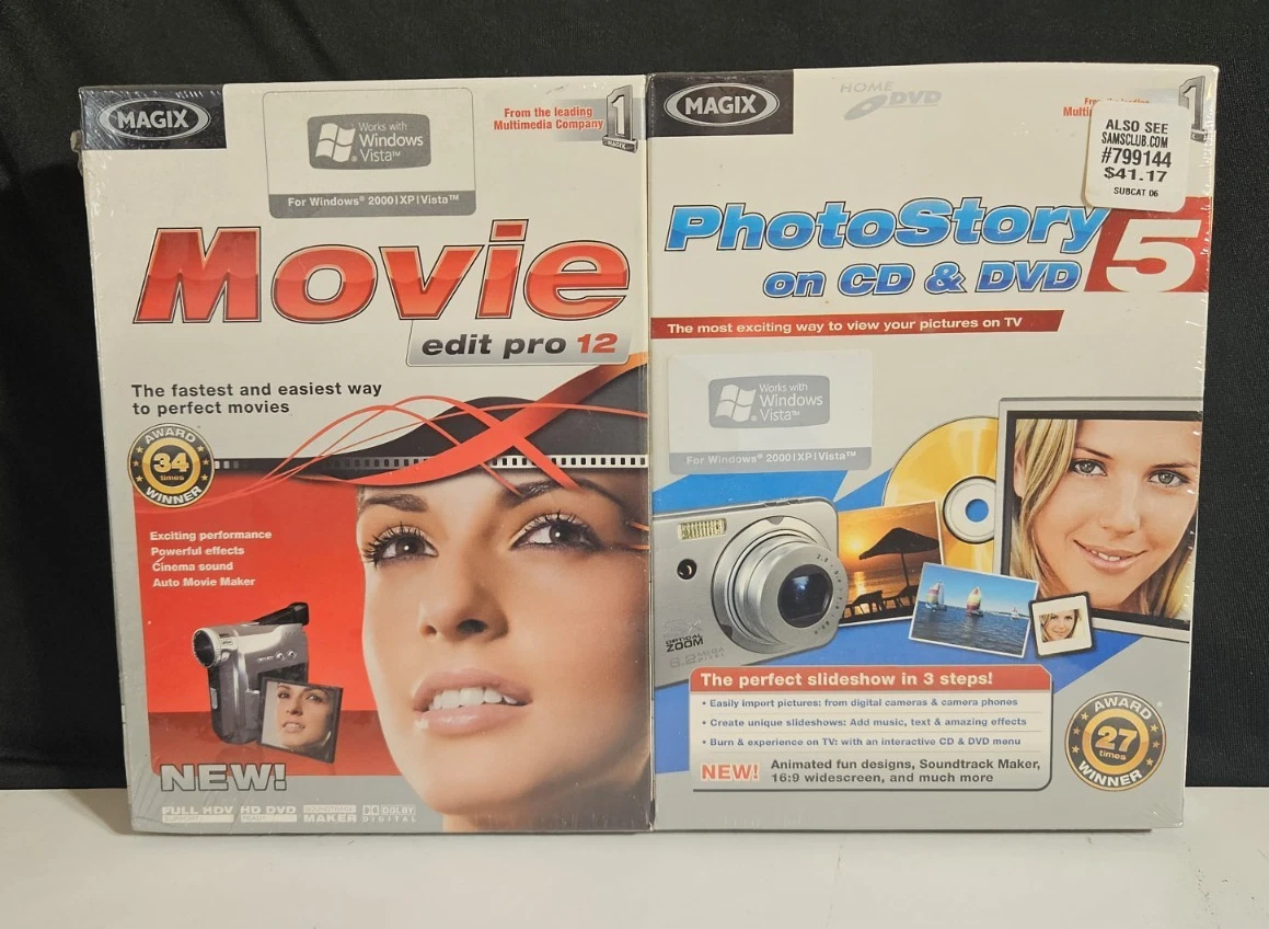 【中古】MAGIX Movie for CD & DVD Magix Movie Edit Pro for sale | eBay