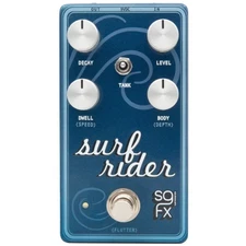 SolidGoldFX Surf Rider IV Reverb Effects Pedal