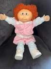 Cabbage Patch Kids 1985 Play Doll Red Hair Blue Eyes CPK Outfit