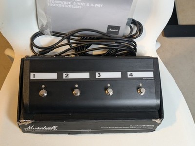 Marshall PEDL-91006 4 Way Foot Switch For Marshall JVM
