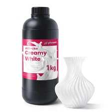 ABS-Like Creamy White 3D Printing Resin,405nm DLP LCD UV-Curing Photopolymer 1Kg