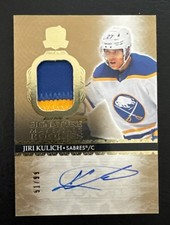 2023-24 UD The Cup Signature Materials Rookies Patch Jiri Kulich RC Auto 51/99
