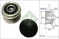 Schaeffler INA 535 0217 10 Generatorfreilauf FüR Hyundai KIA
