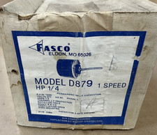 Fasco D879 Permanent Split Capacitor Motor 1/4 HP 1625 RPM 277 Volt