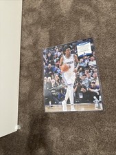 Deaaron Fox Signed #5 Beckett Authenticated NBA Kings and Spurs Poster