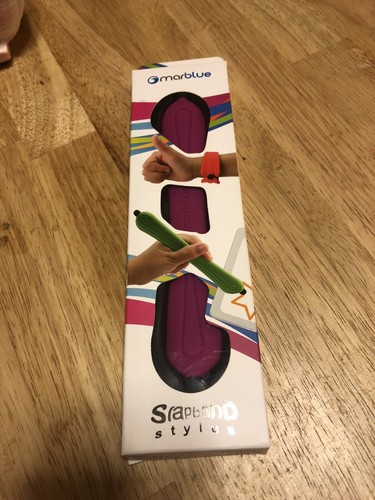 Marblue Slap Band Wrist Stylus For Phones, Tablets and Touch Screens Berry Color