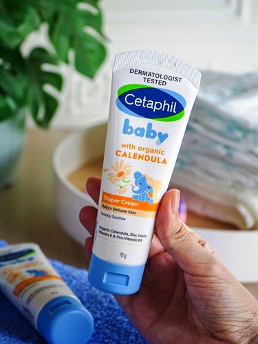 CETAPHIL Baby Windelcreme mit Bio Calendula 70g - enthält Vitamin B5 & E - Bild 4 von 9