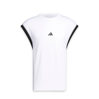 adidas All-World Sleeveless Tank Top White Men's Basketball