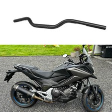 Motorcycle 7/8'' 22mm Drag Bar Handlebars Black For Honda NC700x NC750X NC750S