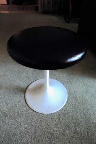 MCM, Mid Century Modern Tulip Stool, Ottoman, Swivel Stool (Contemporary Shells)