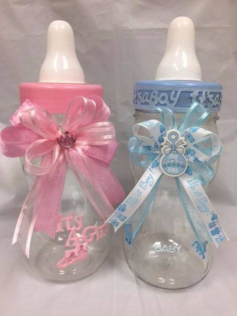 large plastic baby bottle