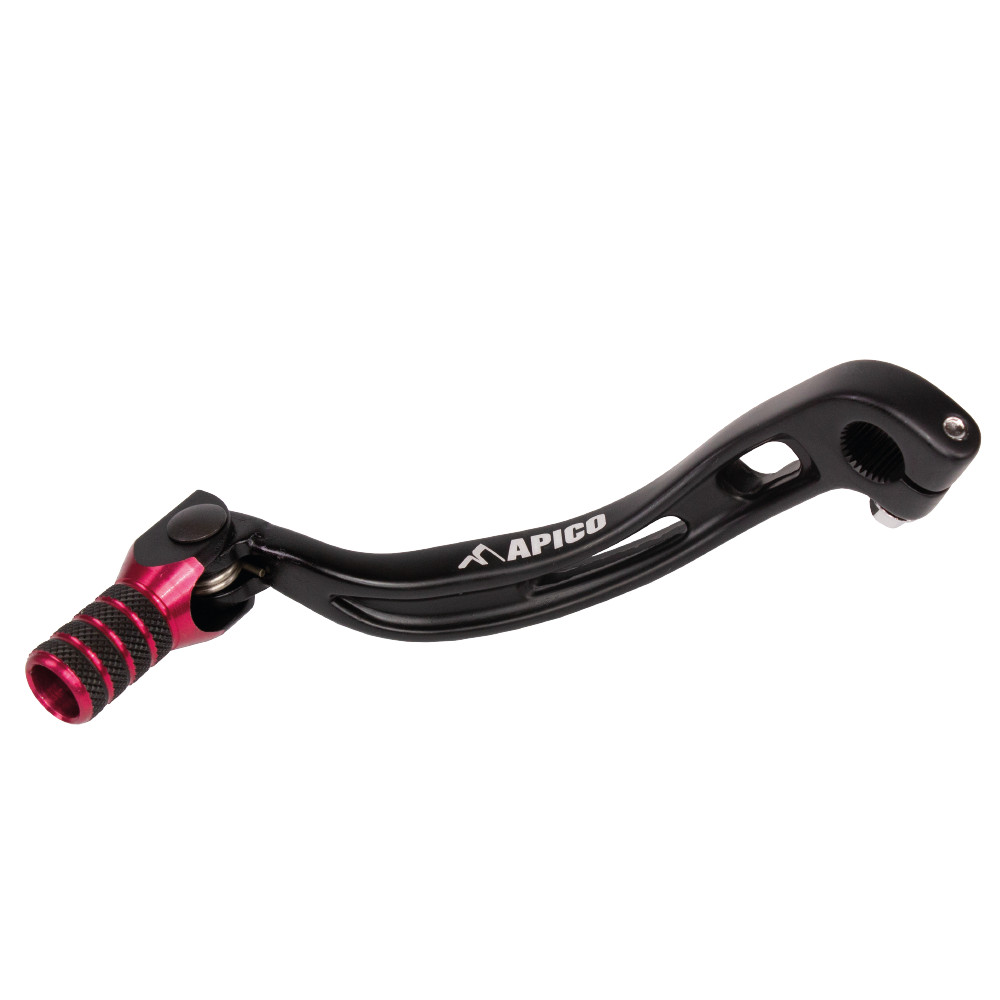 Apico Gear Lever Elite HONDA CRF250R/RX 18-23, CRF450R/RX 17-23 Black/Red