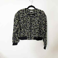 Tularosa Revolve Isabelle Jacket In Yellow Rose Floral Cropped Medium