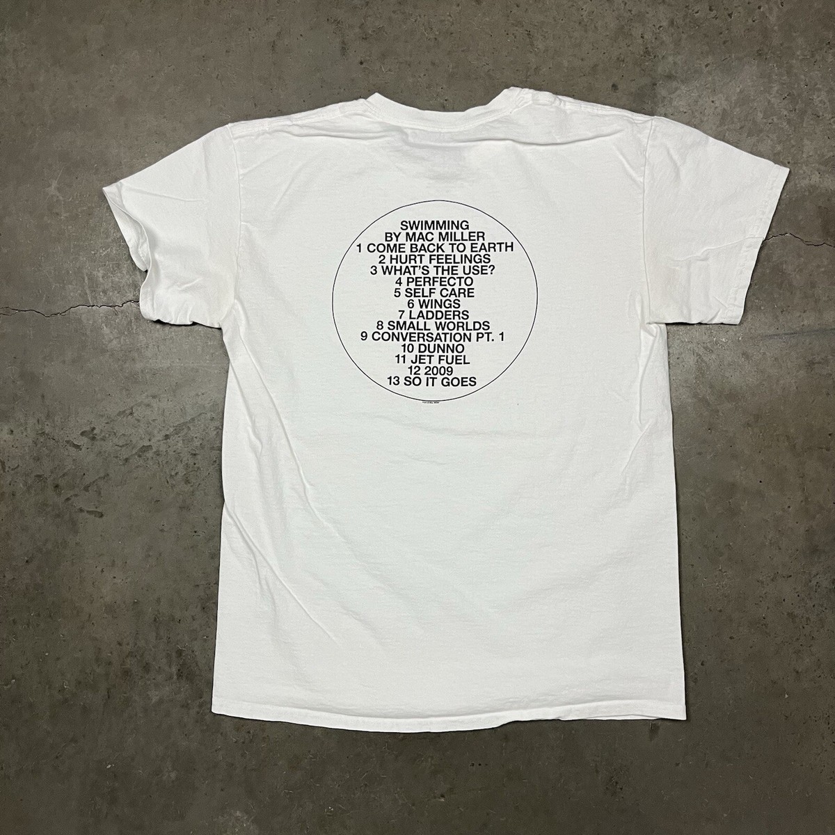 ミュージシャン Mac Miller Swimming tee ミュージシャン Mac Miller Swimming tee Mac Miller Swimming T
