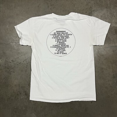 Mac Miller Swimming Graphic Rap Tee T Shirt White M | eBay