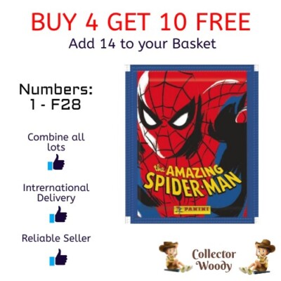 The Amazing Spider-Man 60th Anniversary Sticker Collection - Panini - #1 - #F28