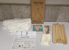 TEEPEE A Comfortable Kids Play Space Tent Size 47"(L) x 47" x 59(H)” w/ Decor