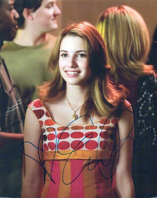 Emma Roberts Nancy Drew autographed photo signed 8x10 #3