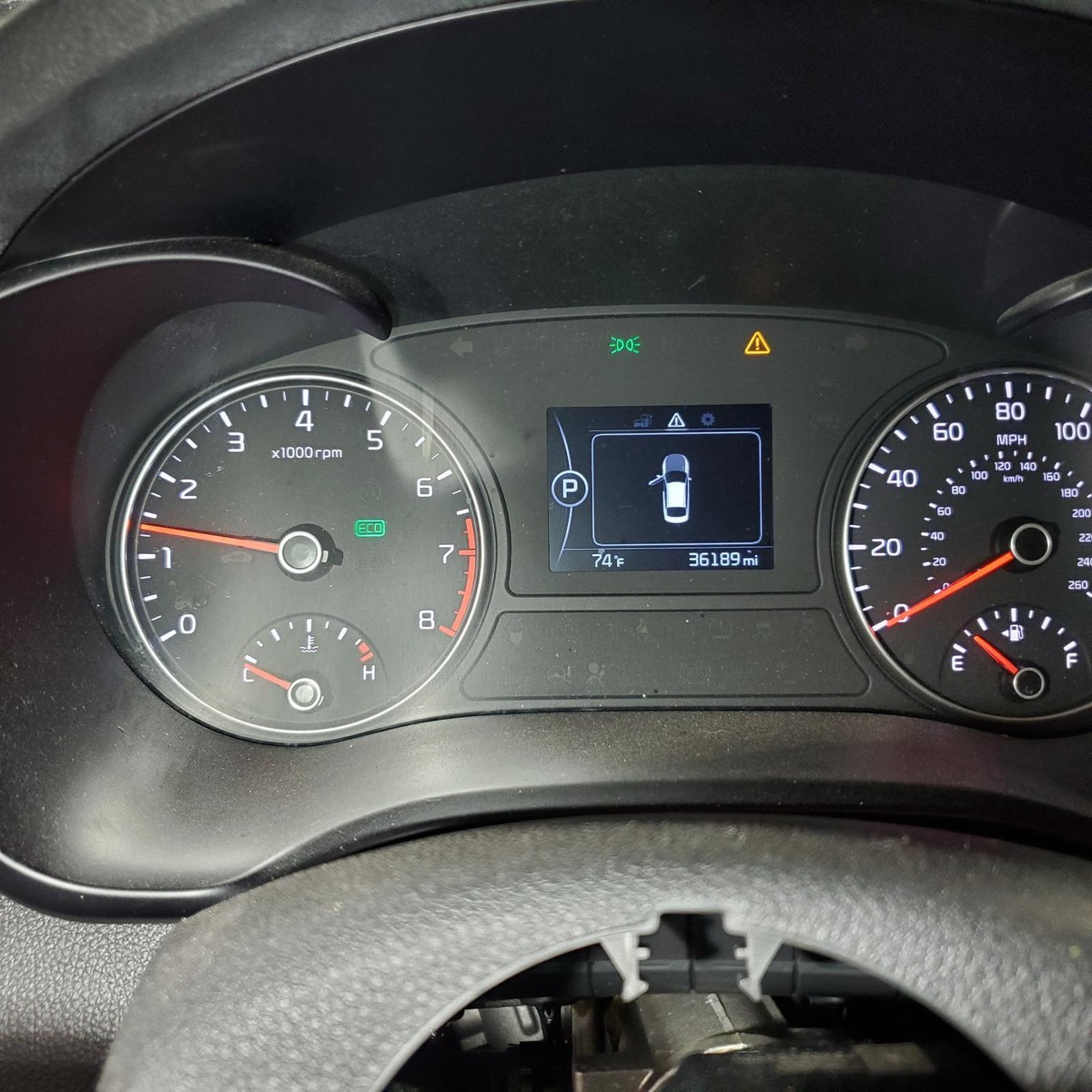 METER CLUB 巨鯉MH535 KIA OPTIMA Speedometer (cluster), MPH, US built (VIN 5, 1st digit