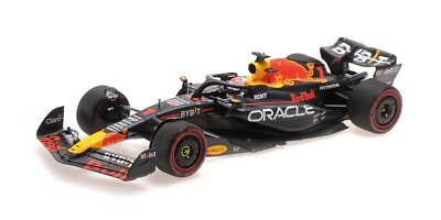 Red Bull Racing RB19 Max Verstappen #1 Winner Bahrain GP 2023 1/18 Minichamps F1