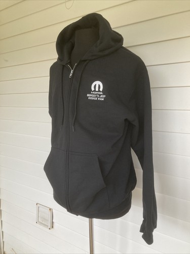 MOPAR FULL ZIP HOODIE HOODED SWEATSHIRT 