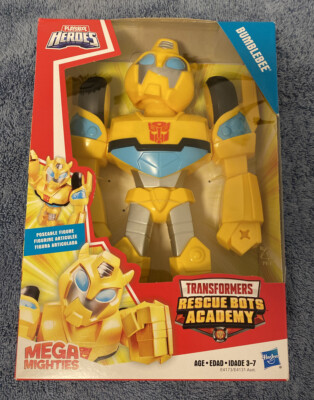 Transformers Rescue Bots Academy Mega Mighties Bumblebee 10-inch Action Figure