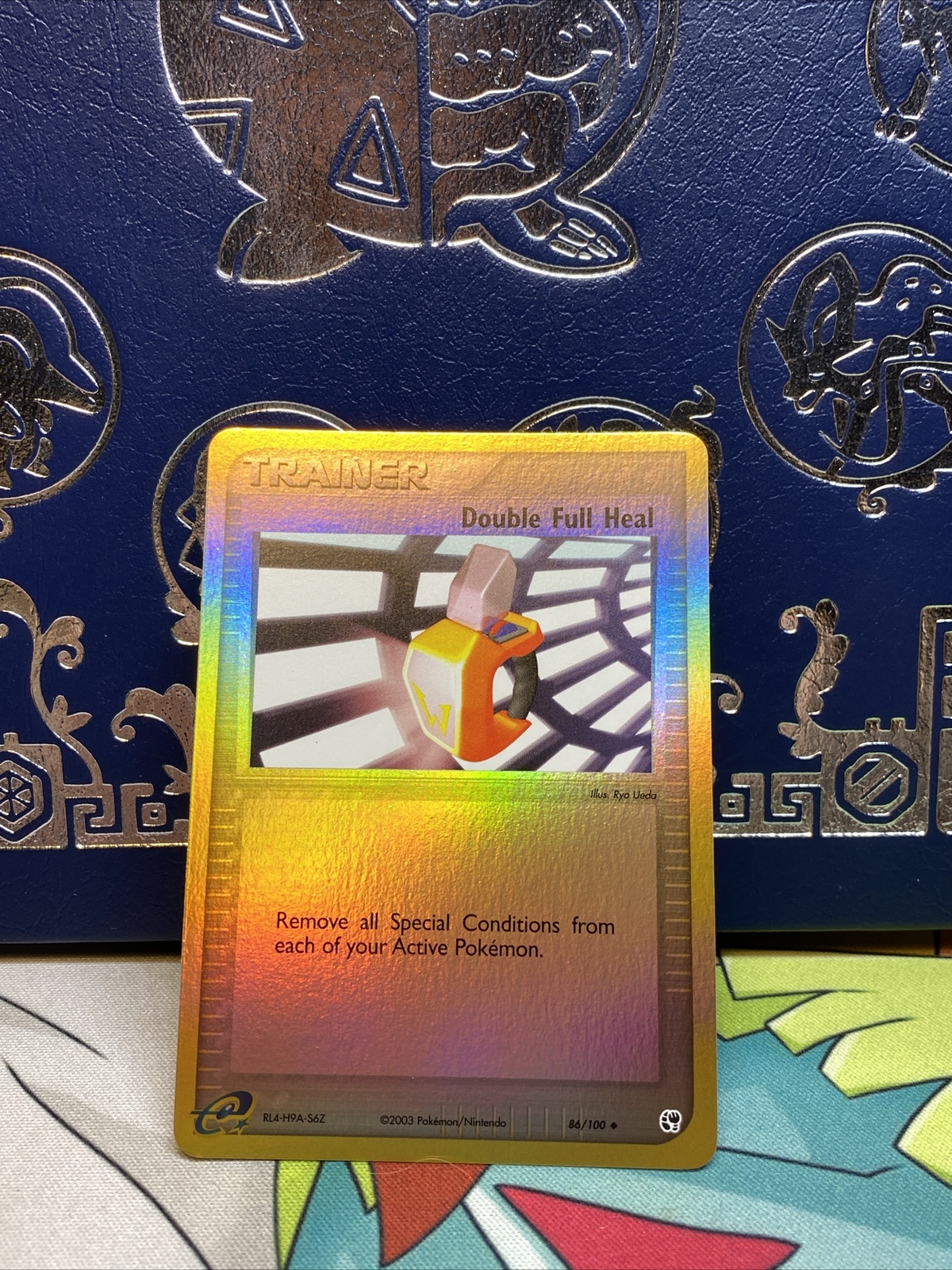 EX Sandstorm Double Full Heal 86/100 Reverse Holo 2003 Pokemon Card MINT