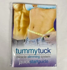 Tummy Tuck Miracle Slimming System Quick Start Guide Booklet New
