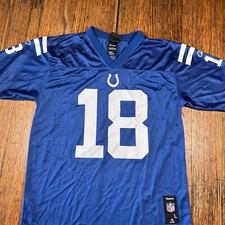 Reebok Indianapolis Colts Peyton Manning 18 NFL Jersey Youth Large 14/16 Shirt