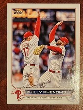 2022 Topps Update #US112 Philly Phenoms Rhys Hoskins/Bryce Harper Phillies