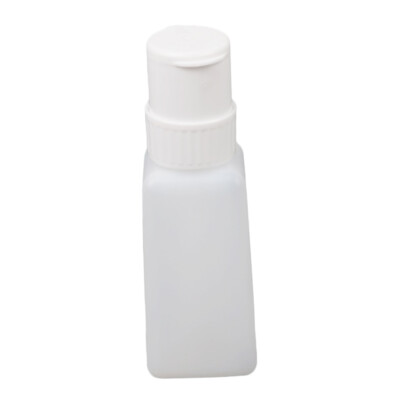 Leerer Nagellackentferner Pumpspender Aceton Ethanol Flasche Behälter