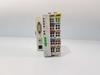 WAGO 750-333 750-402 FIELDBUS-KOPPLER PROFIBUS & 4-KANAL DIGITALES EINGANGSMODUL