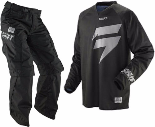 Shift Recon Overboot Freestyle Enduro Black Motocross Gear 30" Medium HALF PRICE