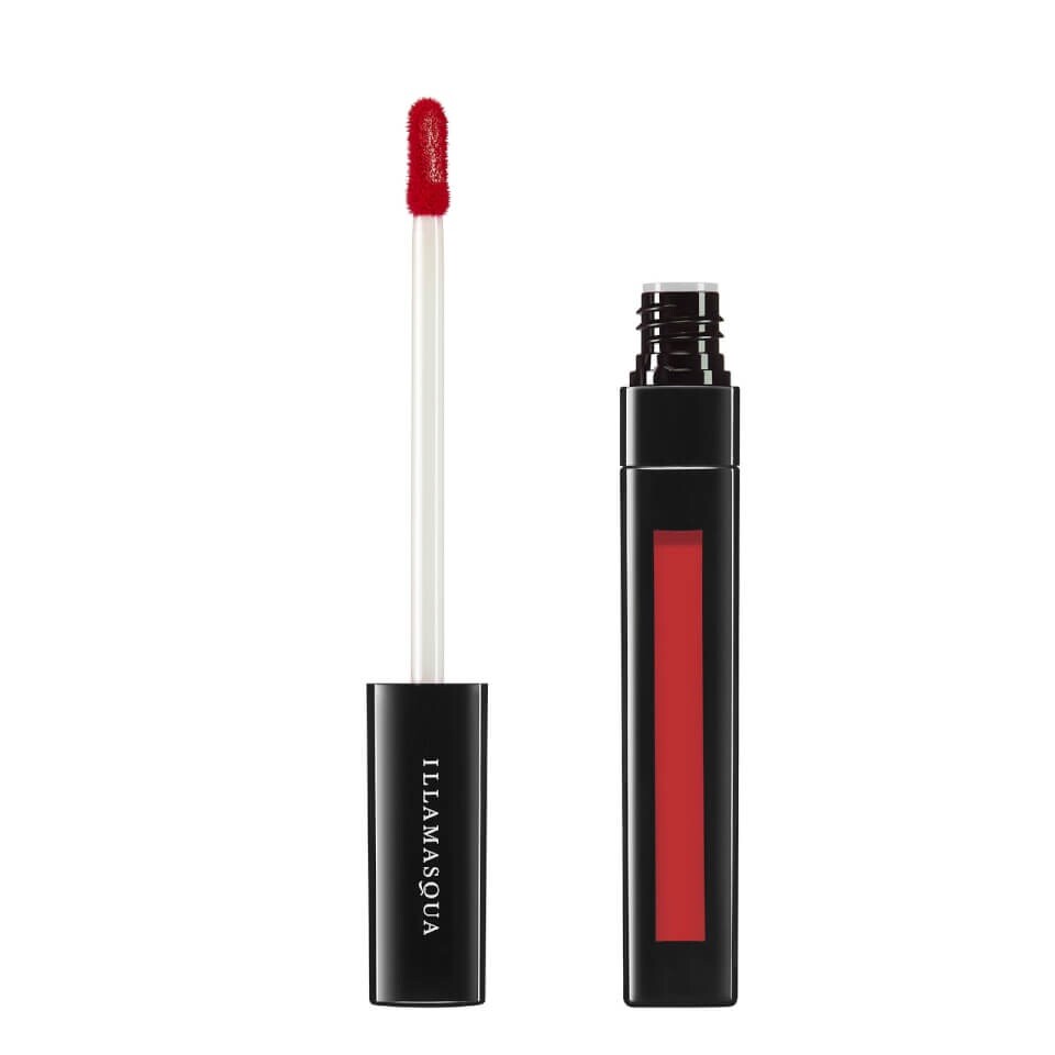Illamasqua Loaded Lip Polish Lipstick Gloss Shine Muse Red - Vegan Friendly