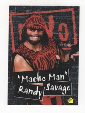 1998 TOPPS WCW/NWO WRESTLING STICKER "MACHO MAN" RANDY SAVAGE S3