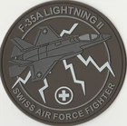 SWISS AIR FORCE F-35A Lightning PVC Glows in the dark.limit.rar