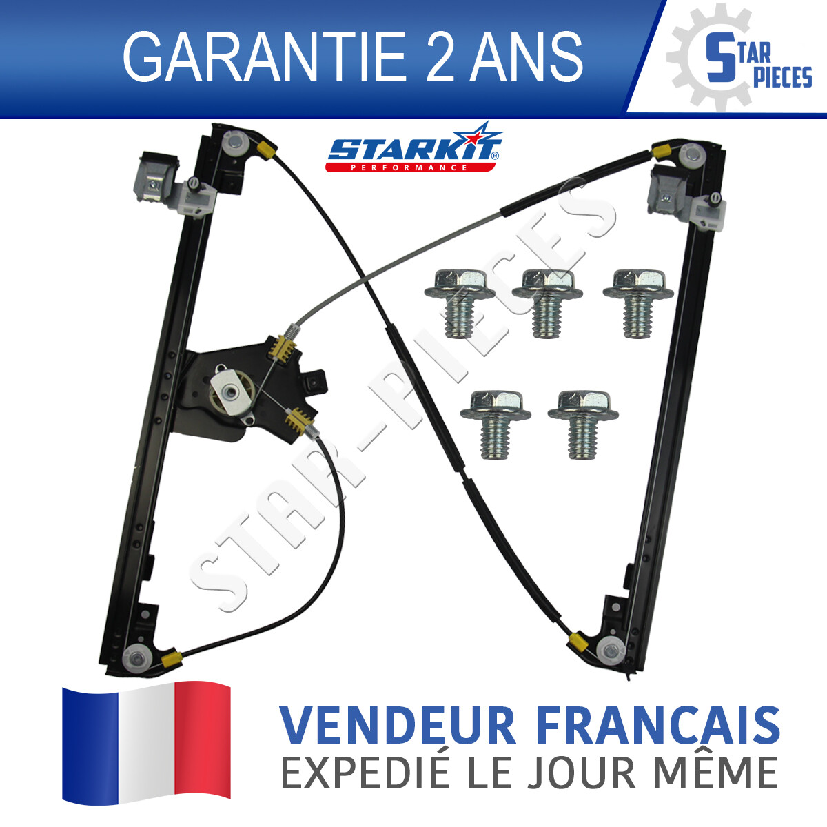 Lève-vitre avant gauche Expert Jumpy Scudo 2007 2008 2009 à 2016